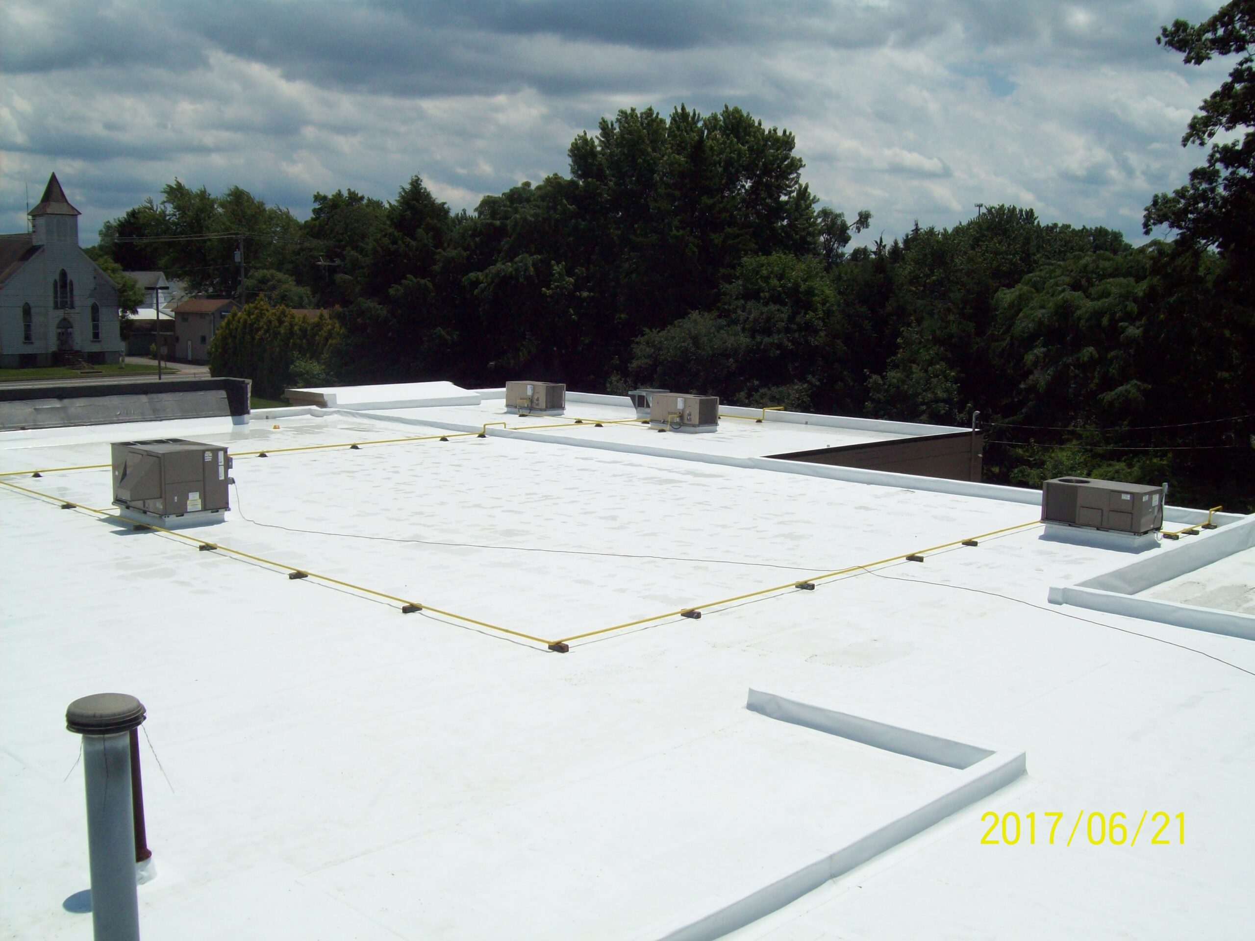 dollar tree commercial roof system