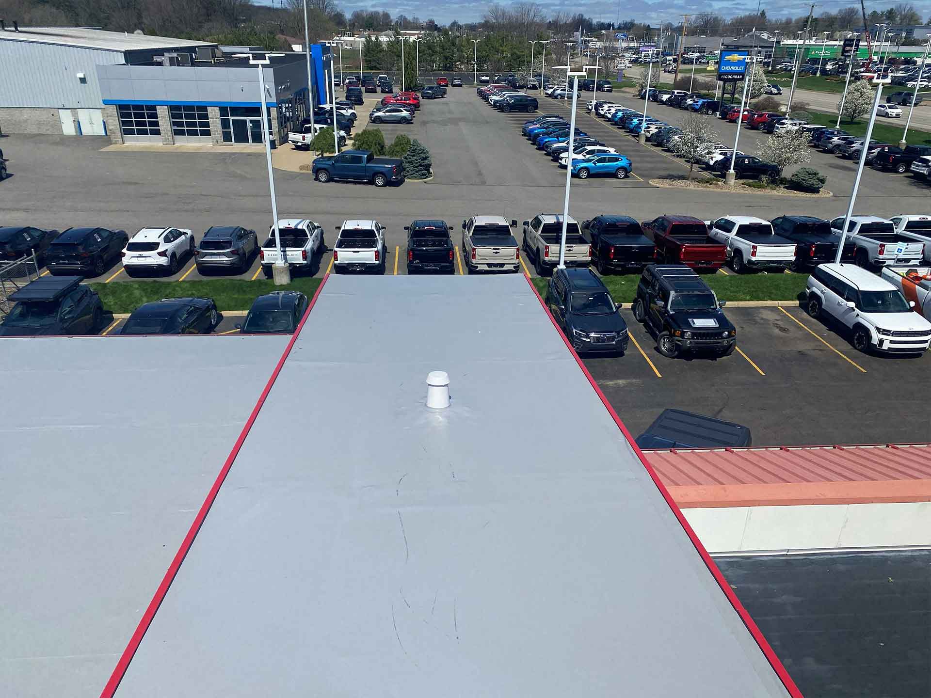 king collision commercial roofing
